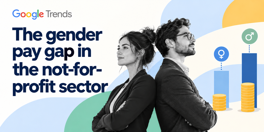 What is the gender pay gap in not-for-profit organisations?