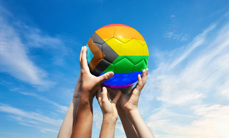 Playing ball