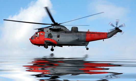 Aid in the pacific helicopter|Simon Lewis Australian International Development Network