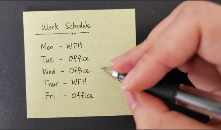 5 top tips to be a hybrid-working champion