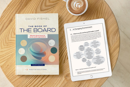 Why write a book for not-for-profit board members? And why four times?