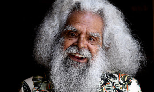 Uncle Jack Charles smiling