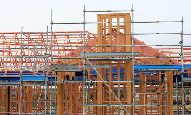 A building under construction