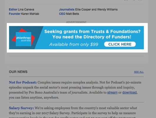 Event - News service banner