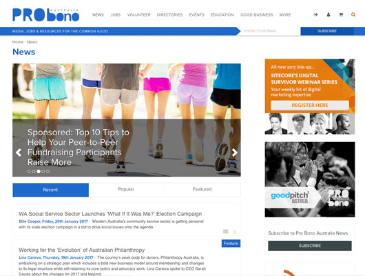 Event - Sponsored content