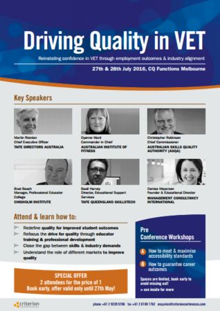 Driving Quality in VET