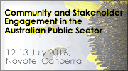 Community and Stakeholder Engagement in the Australian Public Sector
