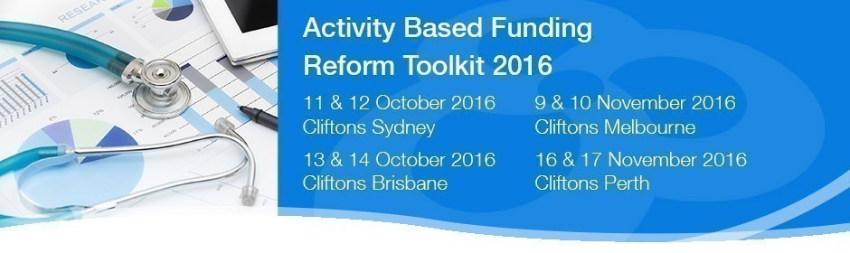 Activity Based Funding Reform Toolkit 2016