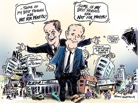 cartoon federal election leaders