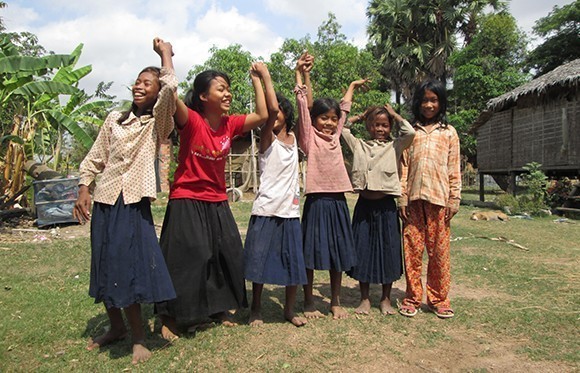 Free to Shine Cambodian girls
