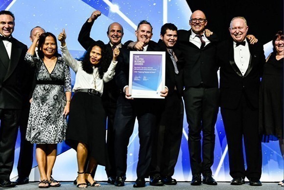 Helping People Achieve win Telstra Business of the Year