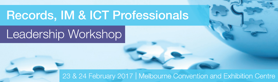 Records, IM & ICT Professionals Leadership Workshop