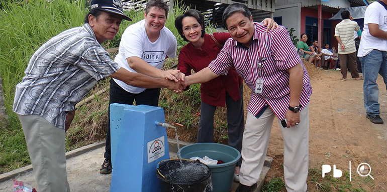 Alongside SurfAid, volunteers have assisted small communities in Asia establish access to safe drinking water