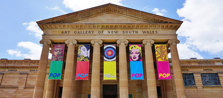 The Art Gallery of New South Wales which received more than $30 million worth of art works from James Fairfax