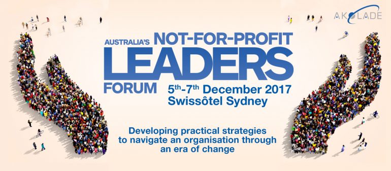 Australia’s Not-for-Profit Leaders Forum