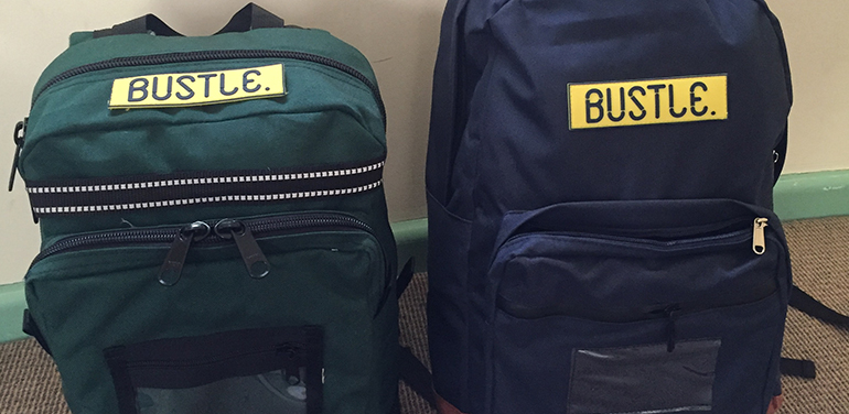 Bustle Bags therapy backpacks