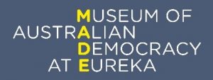 Board members at the Museum of Australian Democracy at Eureka
