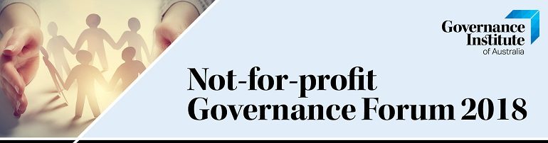 Not-for-Profit Governance Forum 2018