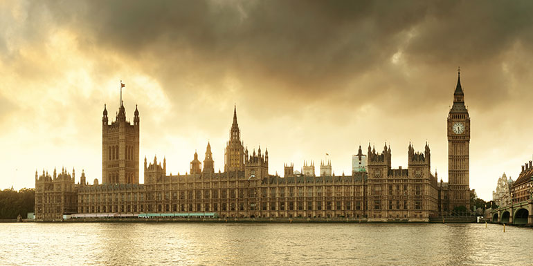 Houses of Parliament in the UK