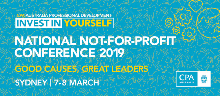 NATIONAL NOT-FOR-PROFIT CONFERENCE 2019