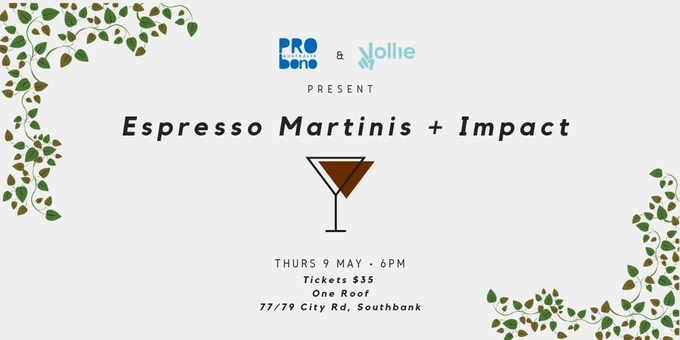 Espresso Martinis + Impact