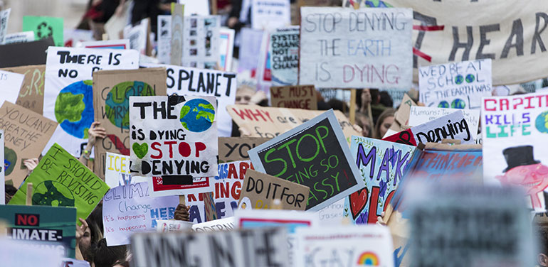 climate change protests