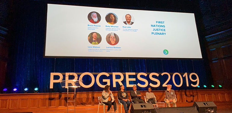 First Nations discussion at Progress 2019.