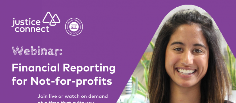 Financial Reporting for Not-for-profits Webinar