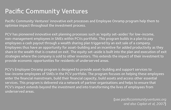 Description of Pacific Community Ventures