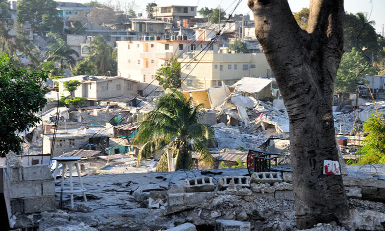 Haiti after 2010 earthquake