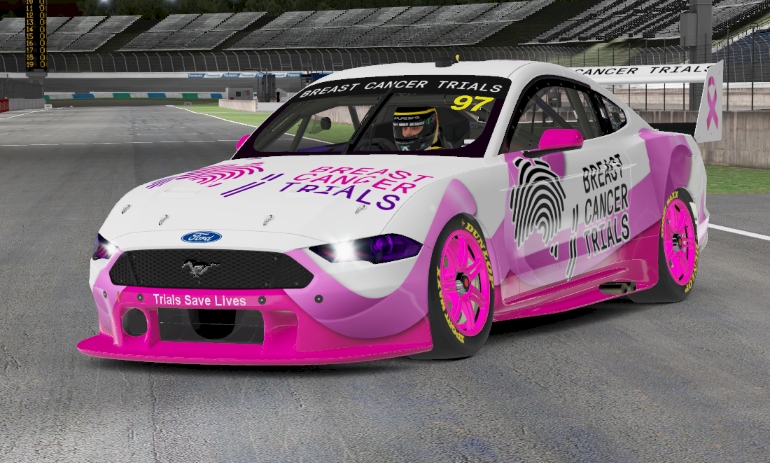 Breast Cancer Trials Mustang GT 3