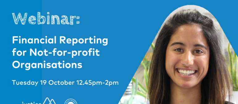 Financial Reporting for Not-for-profit Organisations – Webinar