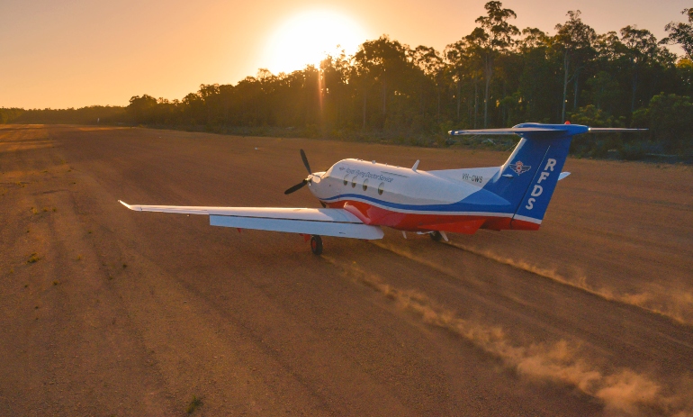 Royal Flying Doctor Service plane