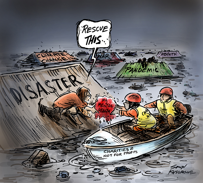 disaster cartoon