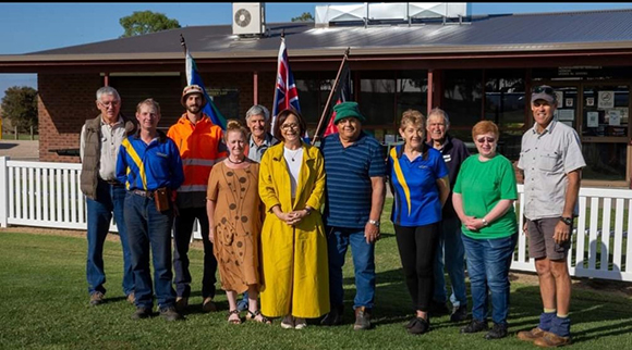 Natimuk Showground Community Recreation Reserve user groups meet Dr Anne Webster, member for Mallee, set for the 130th Natimuk Show and combined 150th Back to Natimuk Celebrations