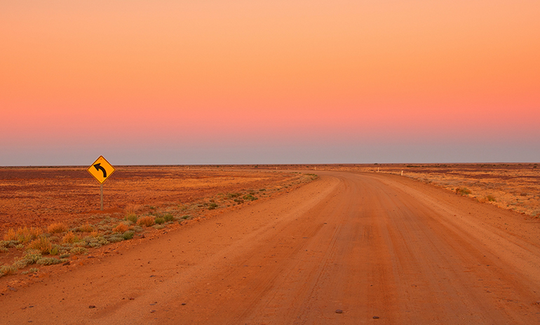 road in the Northern Territory