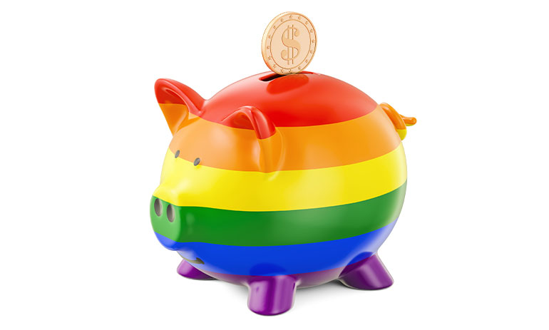 LGBTIQ+ cost of low well-being