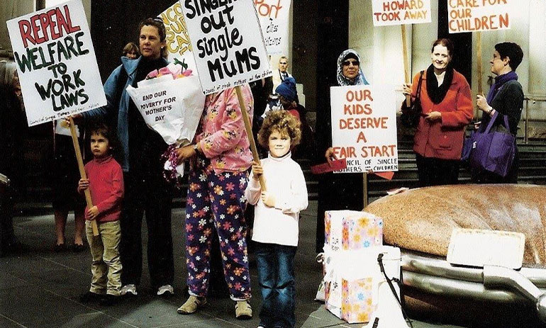 Campaigning for single mums